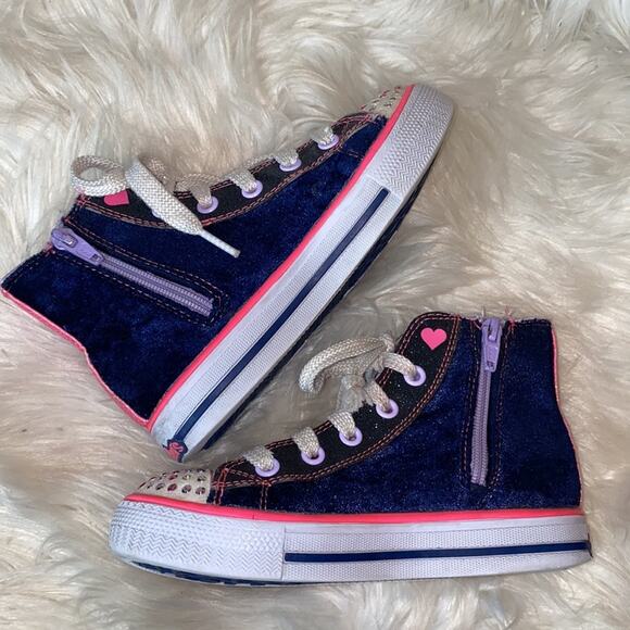 Skechers Twinkle Toes Pop Princess Light Up 12 - Picture 8 of 11